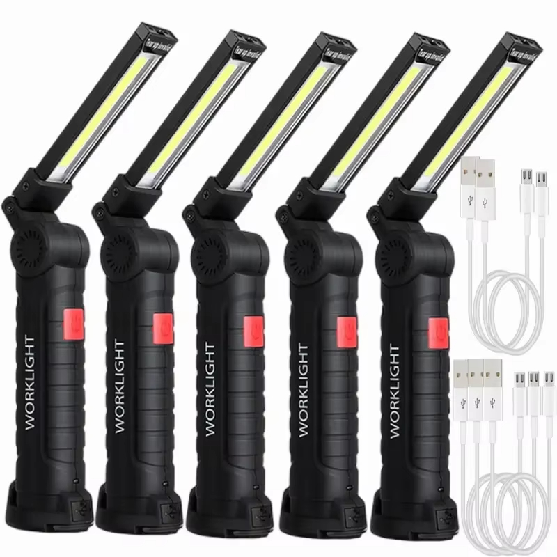 Outdoor Adventures - Portable COB LED Flashlight USB Rechargeable