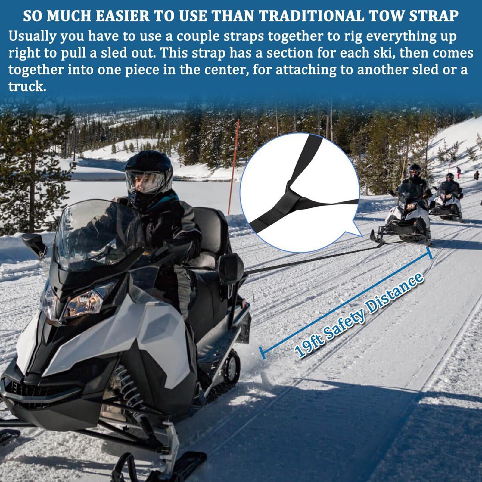 Outdoor Adventure Gear - Tow Rope Heavy-Duty Outdoor Gear Snowmobile