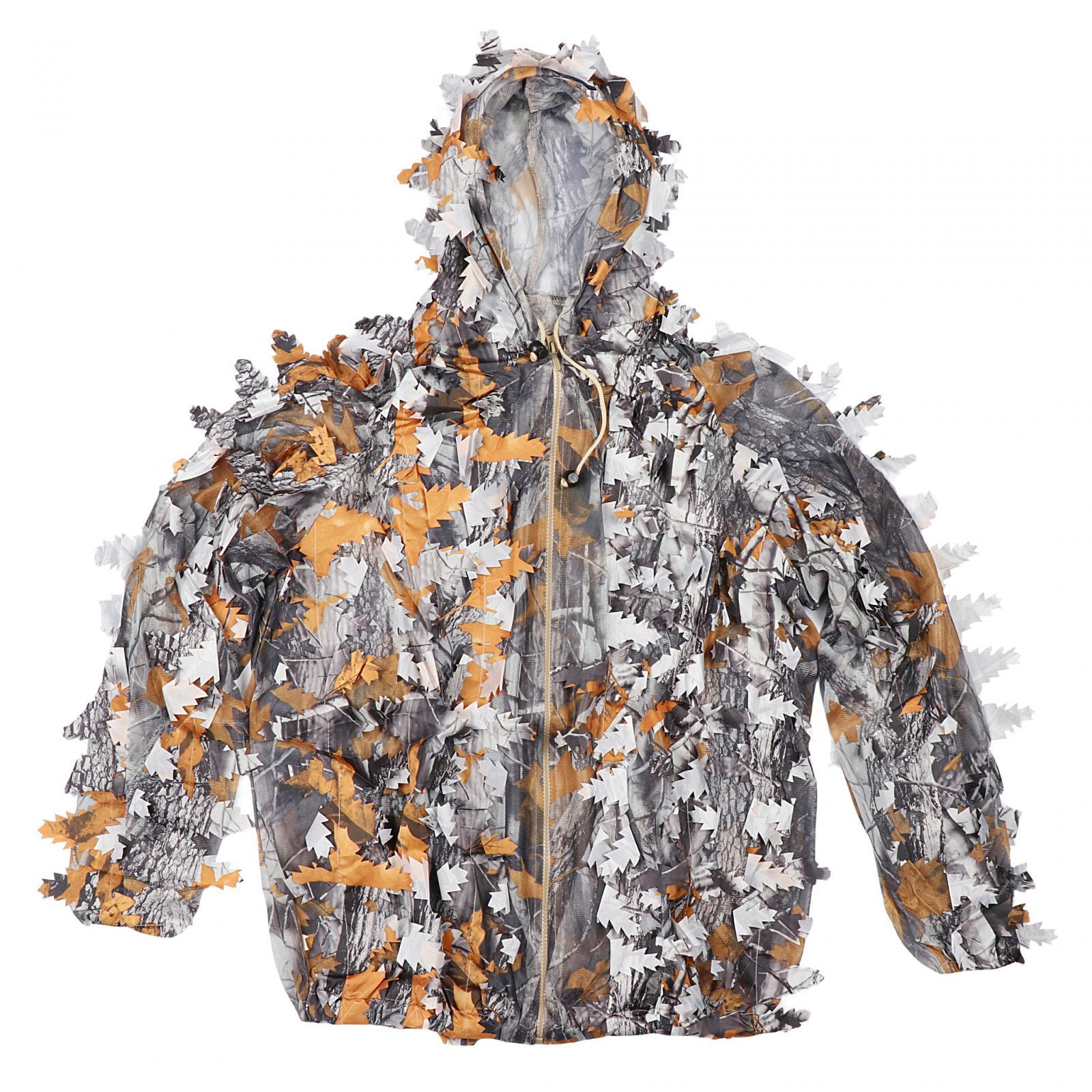 3D Leaves Ghillie Suit Set Woo - đánh giá và giá Outdoor Adventure Farm