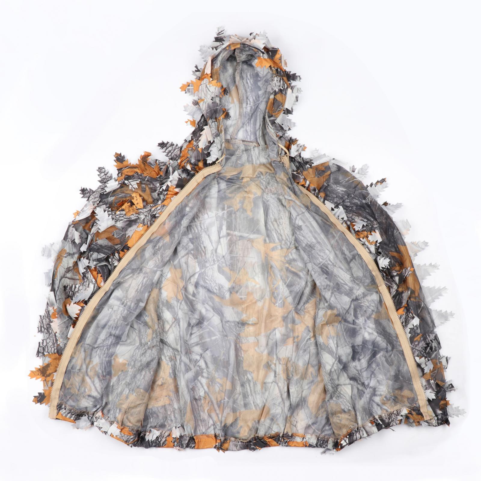 3D Leaves Ghillie Suit Set Woo - đánh giá và giá Outdoor Adventure Farm