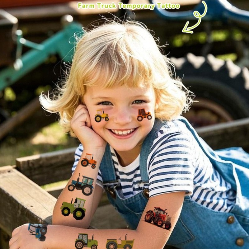 Kids Farm Adventure Tattoos 10 - đánh giá và giá Outdoor Adventure Farm