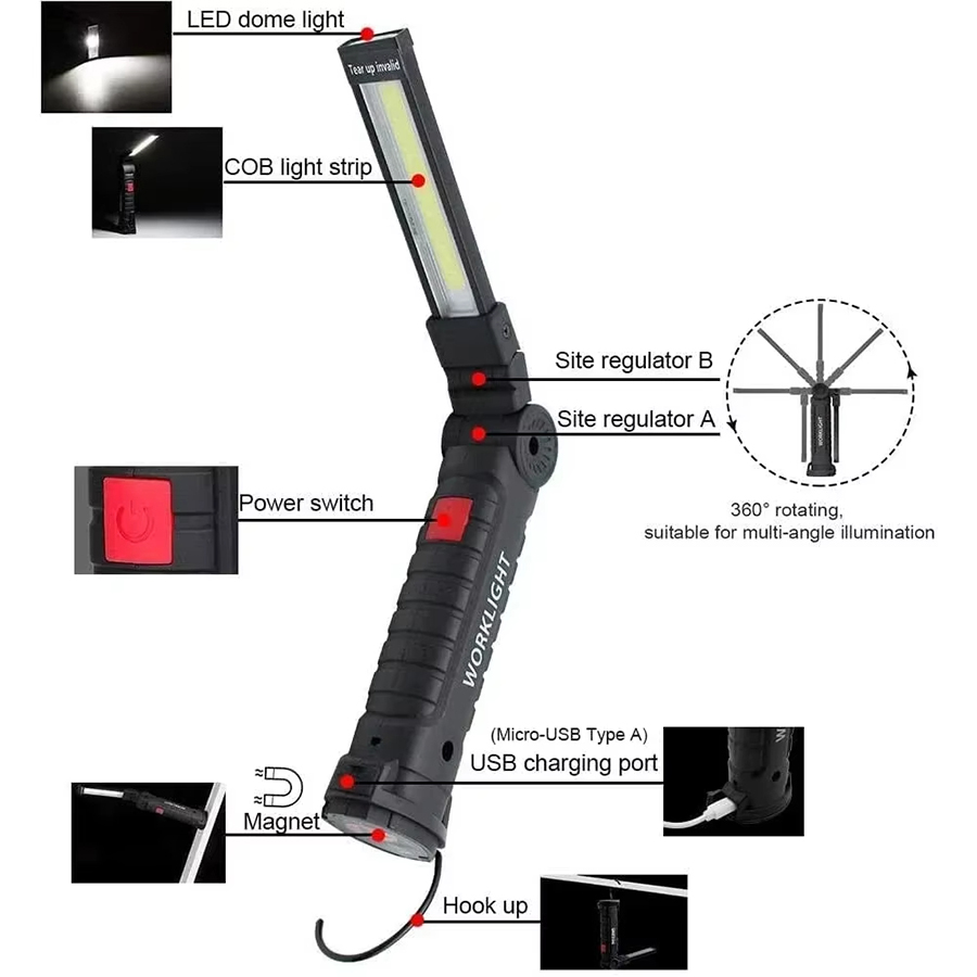 Portable LED Flashlight with M - đánh giá và giá Outdoor Adventures
