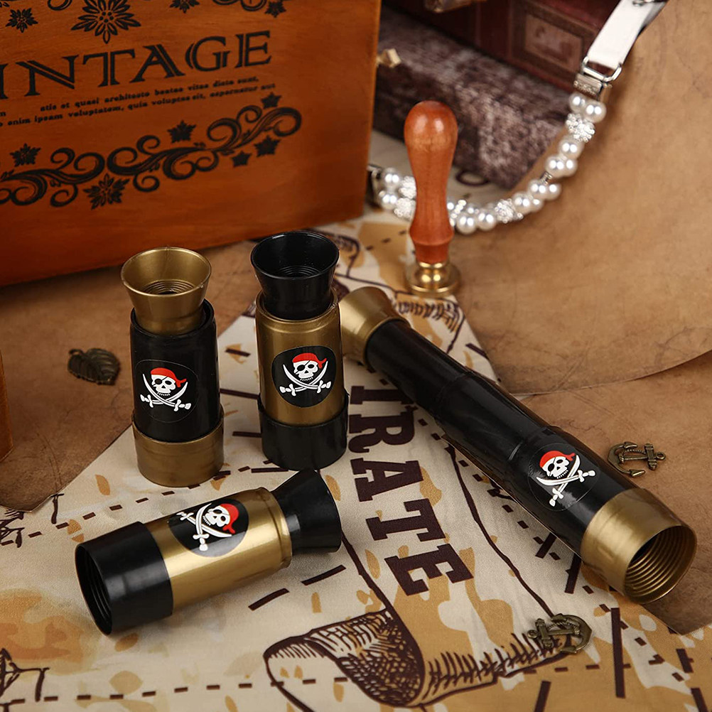 12Pcs Kids Pirate Telescope Se - đánh giá và giá Outdoor Adventure Toys For Kids