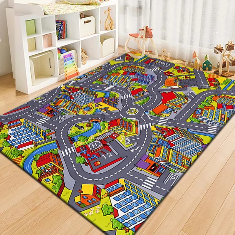 Colorful Kids City Map Play Ma - đánh giá và giá Outdoor Adventure Toys For Kids