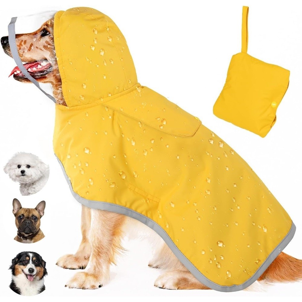 Waterproof Dog Hooded Raincoat - đánh giá và giá Outdoor Adventure Gear