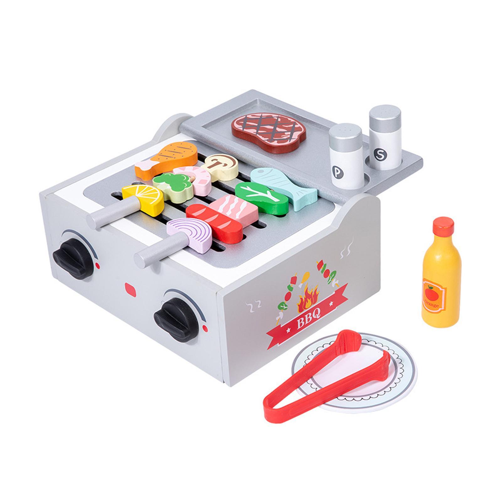 Kids Wooden Barbecue Playset - - đánh giá và giá Outdoor Adventure Toys For Kids