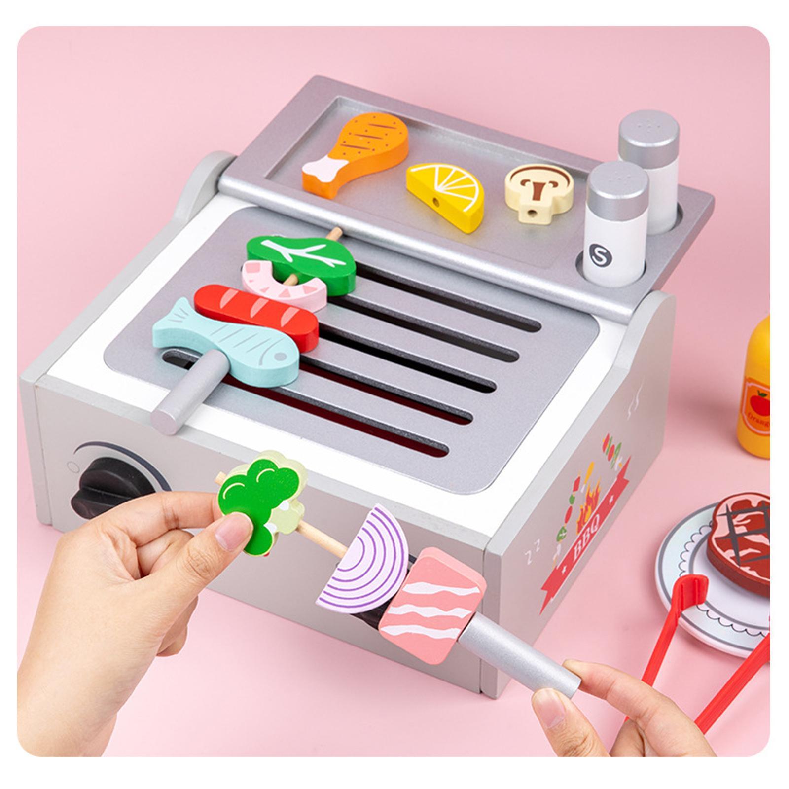 Kids Wooden Barbecue Playset - - đánh giá và giá Outdoor Adventure Toys For Kids