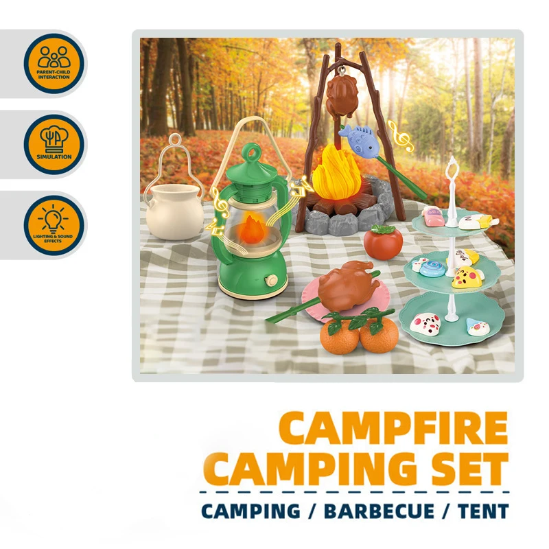 Kids Camping Tent Set Simulate - đánh giá và giá Outdoor Adventure Toys For Kids