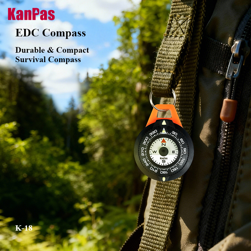 KANPAS EDC Mini Compass, Lumin - đánh giá và giá Outdoor Adventure Gear