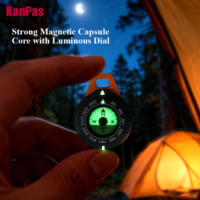 KANPAS EDC Mini Compass, Lumin - đánh giá và giá Outdoor Adventure Gear