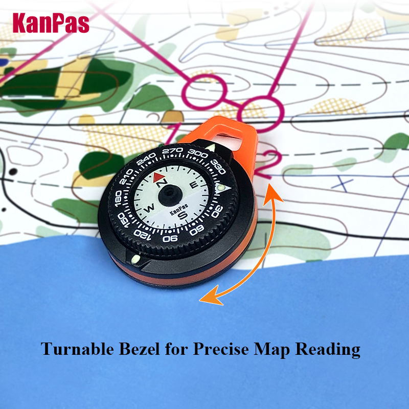 KANPAS EDC Mini Compass, Lumin - đánh giá và giá Outdoor Adventure Gear