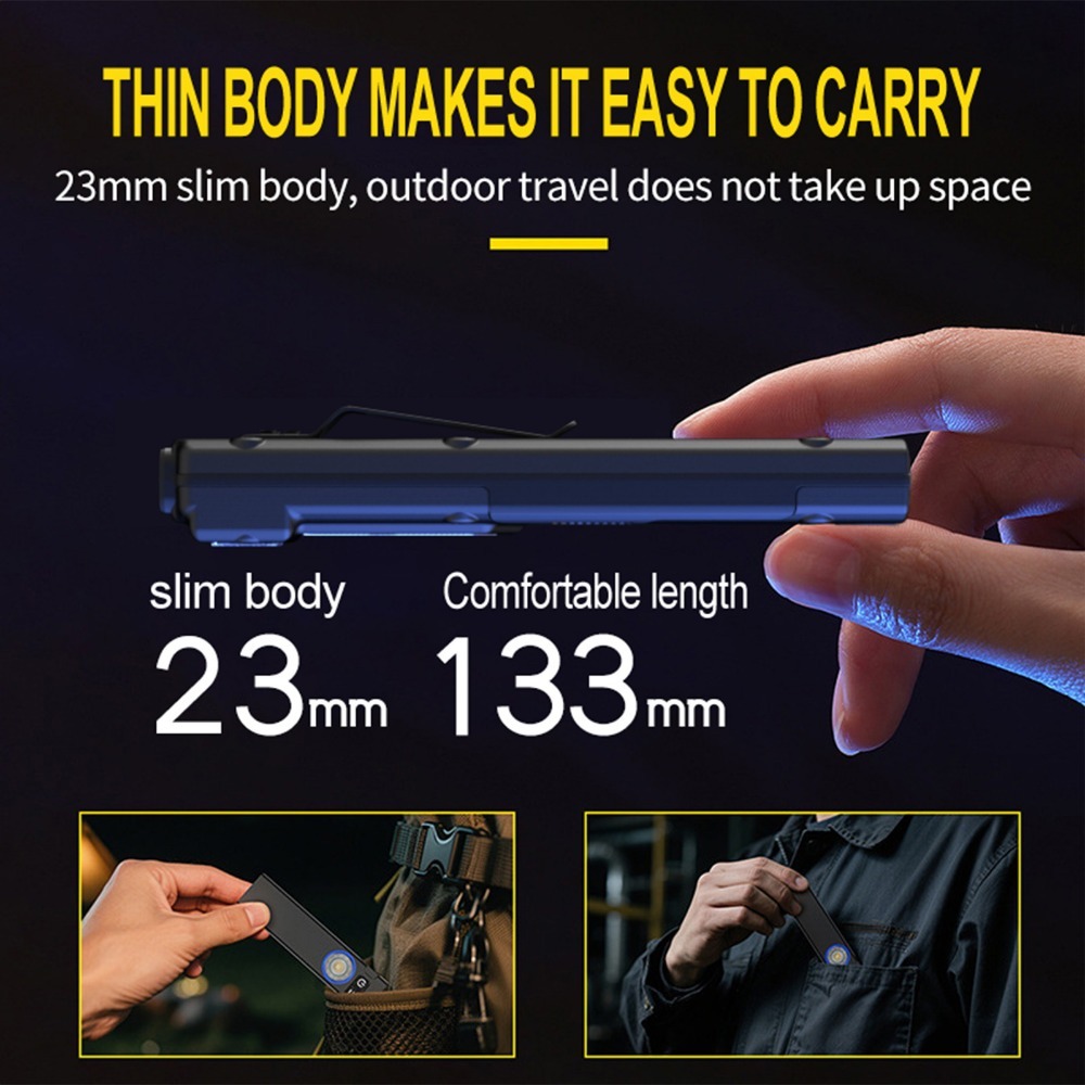 Ultra-Thin EDC Rechargeable LE - đánh giá và giá Outdoor Adventures