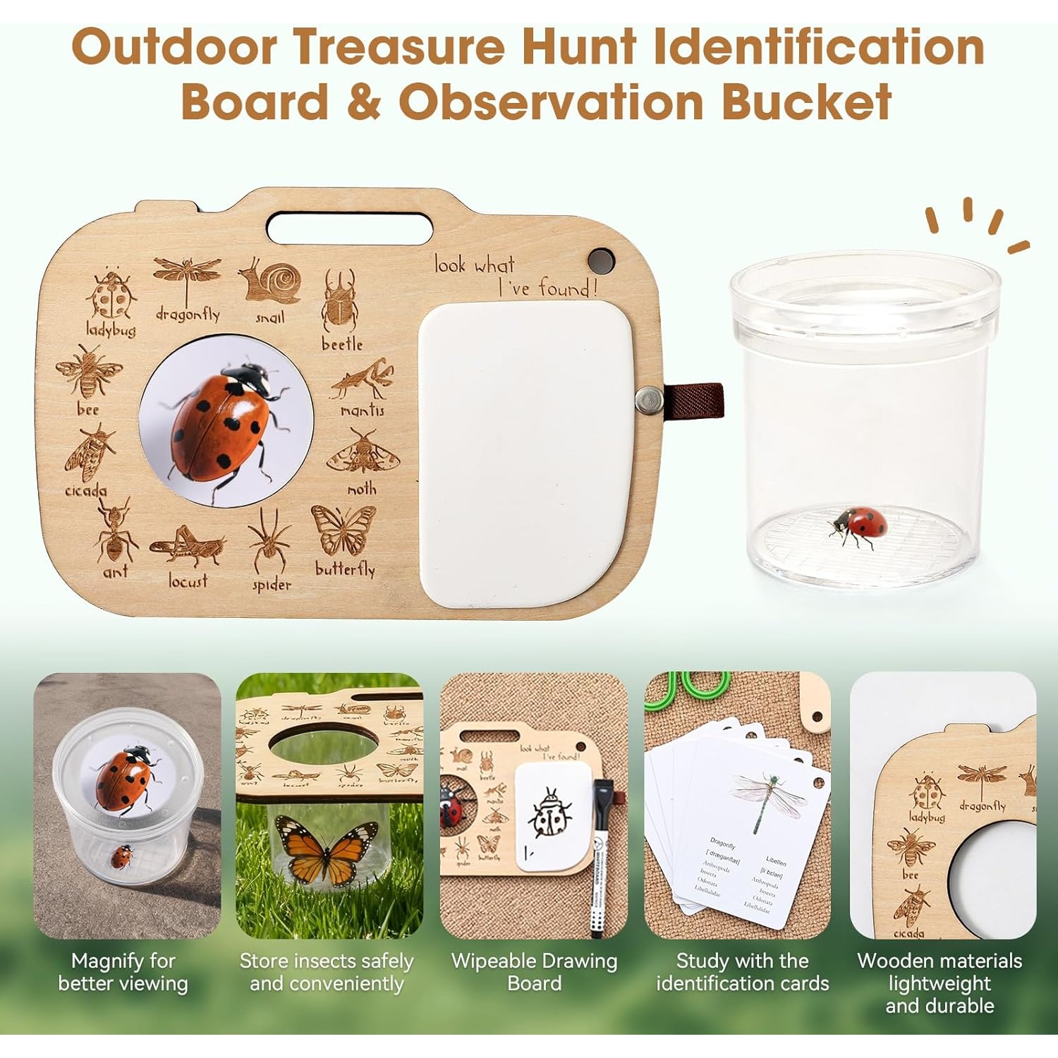 Bug Catcher Kit for Kids with  - đánh giá và giá Outdoor Adventure Toys For Kids