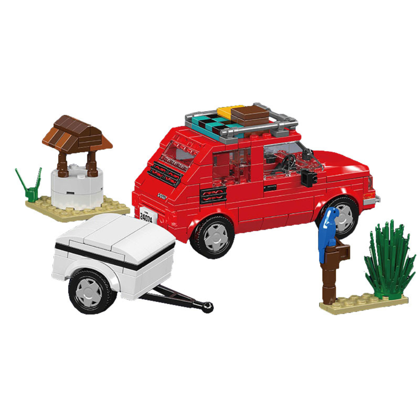 Mould King 24074 No.Fiat 126P  - đánh giá và giá Outdoor Adventure Toys For Kids