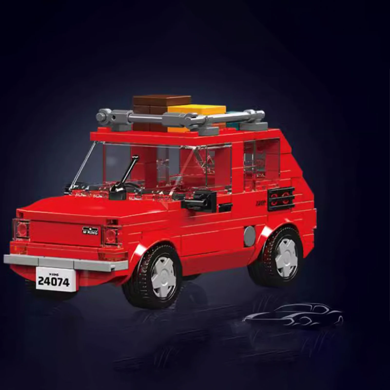 Mould King 24074 No.Fiat 126P  - đánh giá và giá Outdoor Adventure Toys For Kids