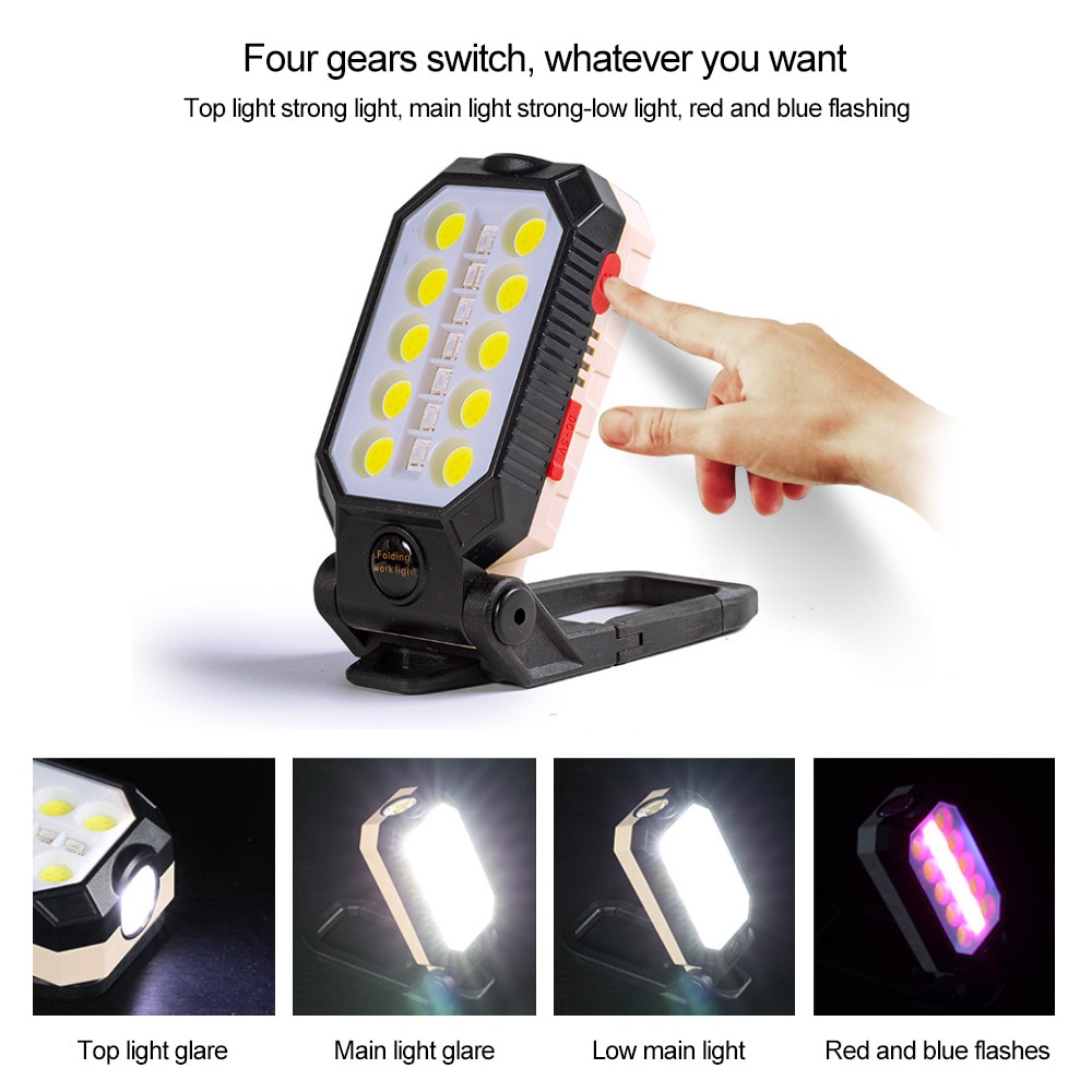Mạnh Mẽ COB Làm Việc Đèn Sạc L - đánh giá và giá Outdoor Adventure Uva